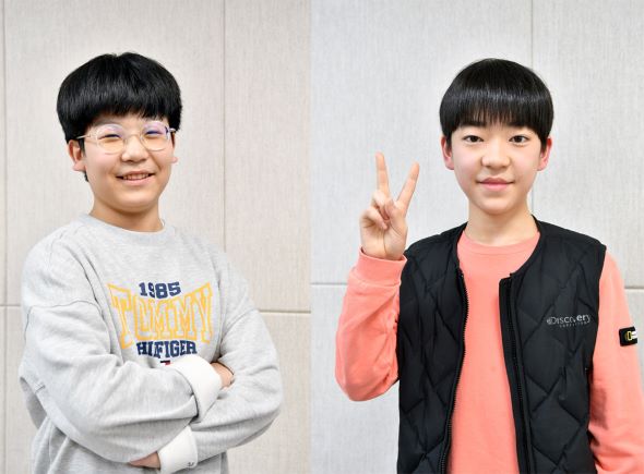 김하윤ㆍ원강하, 15세 이하 입단대회 통과!